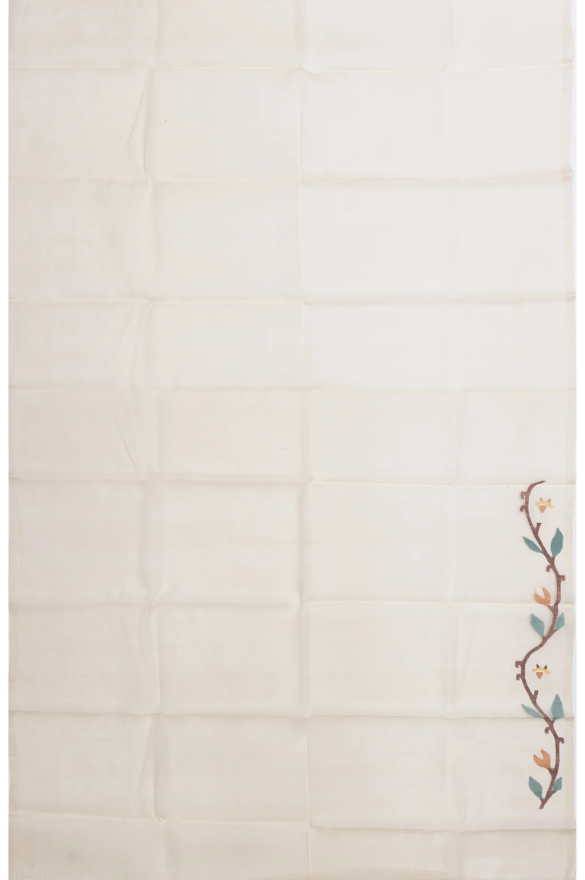 Sandal Bengal Jamadani Saree - Image 6