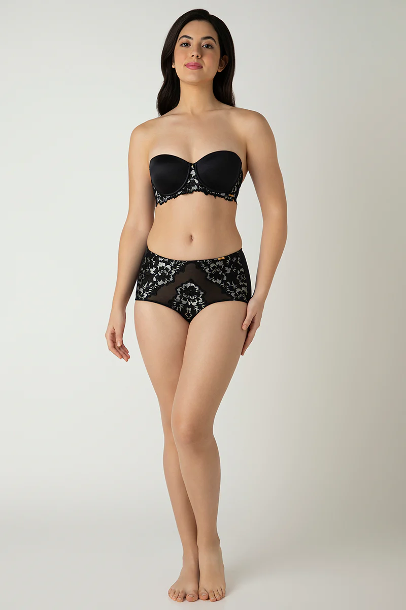 Femme Lace Padded Wired Multiway Bra - Image 22