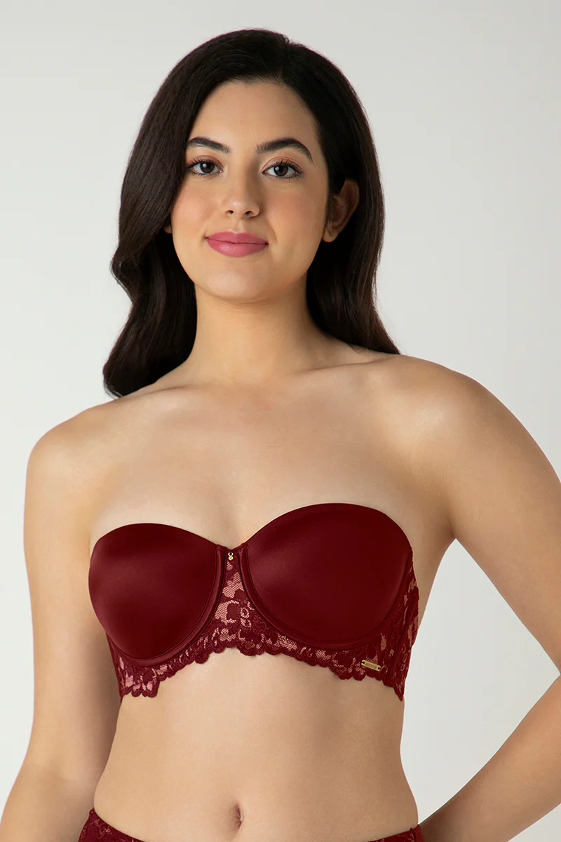 Femme Lace Padded Wired Multiway Bra - Image 2