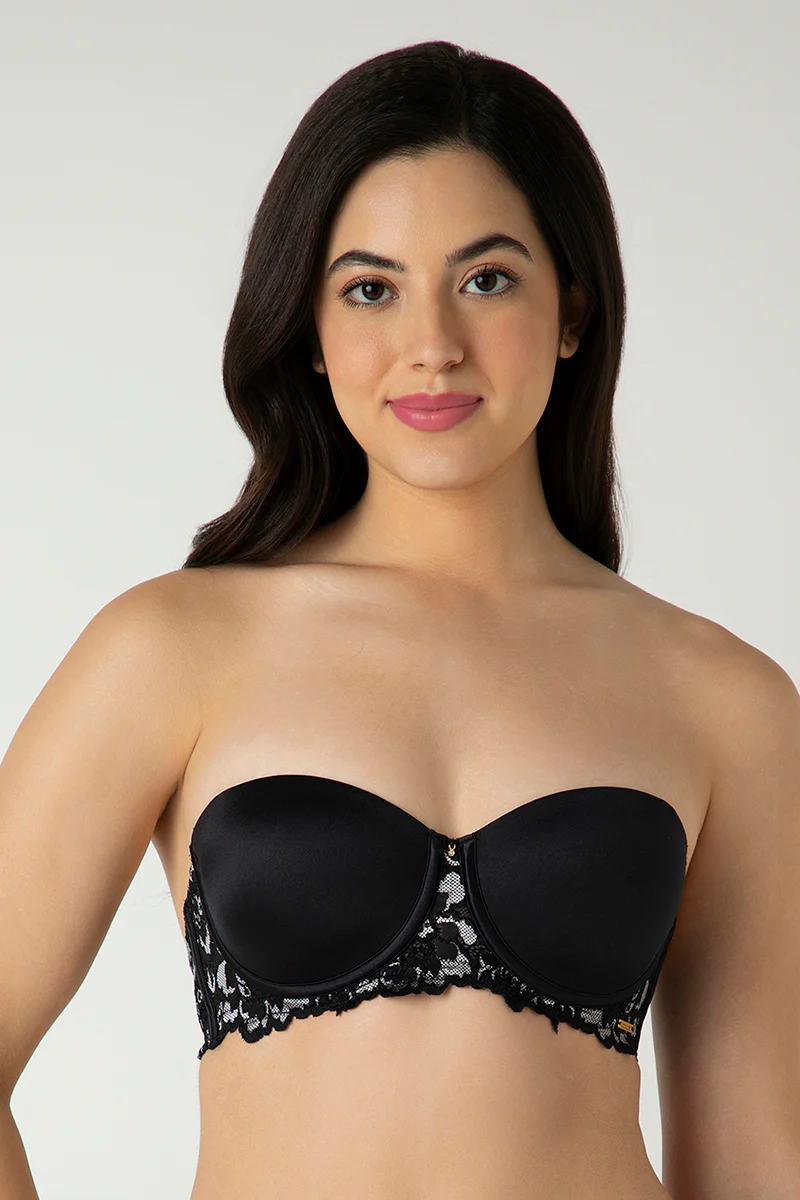 Femme Lace Padded Wired Multiway Bra - Image 12