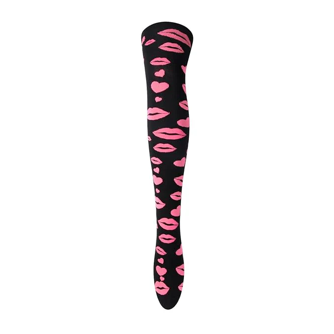 Black Knee High Socks - Casanova Edition - Image 4
