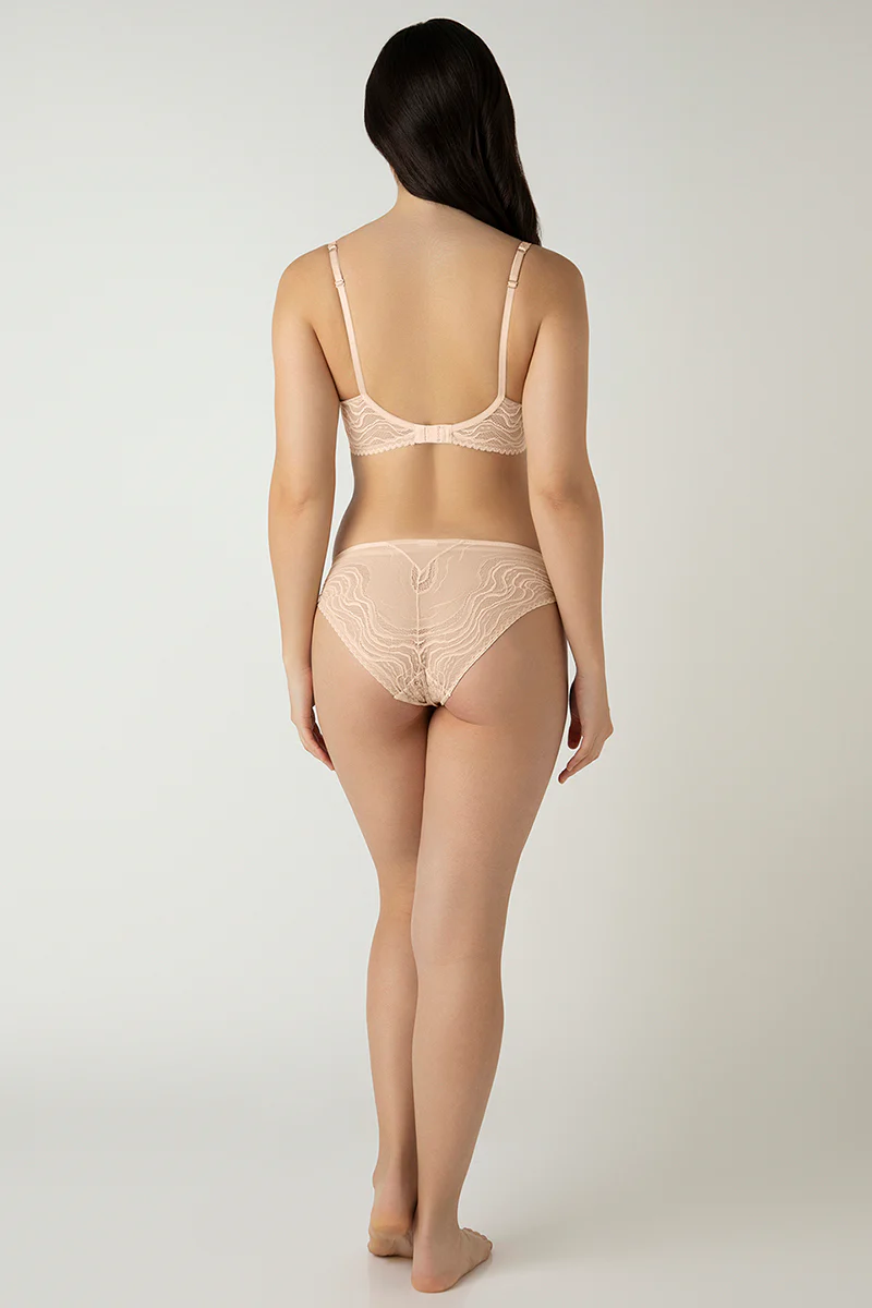 Demure Padded Non-Wired Demi Bra - Image 18