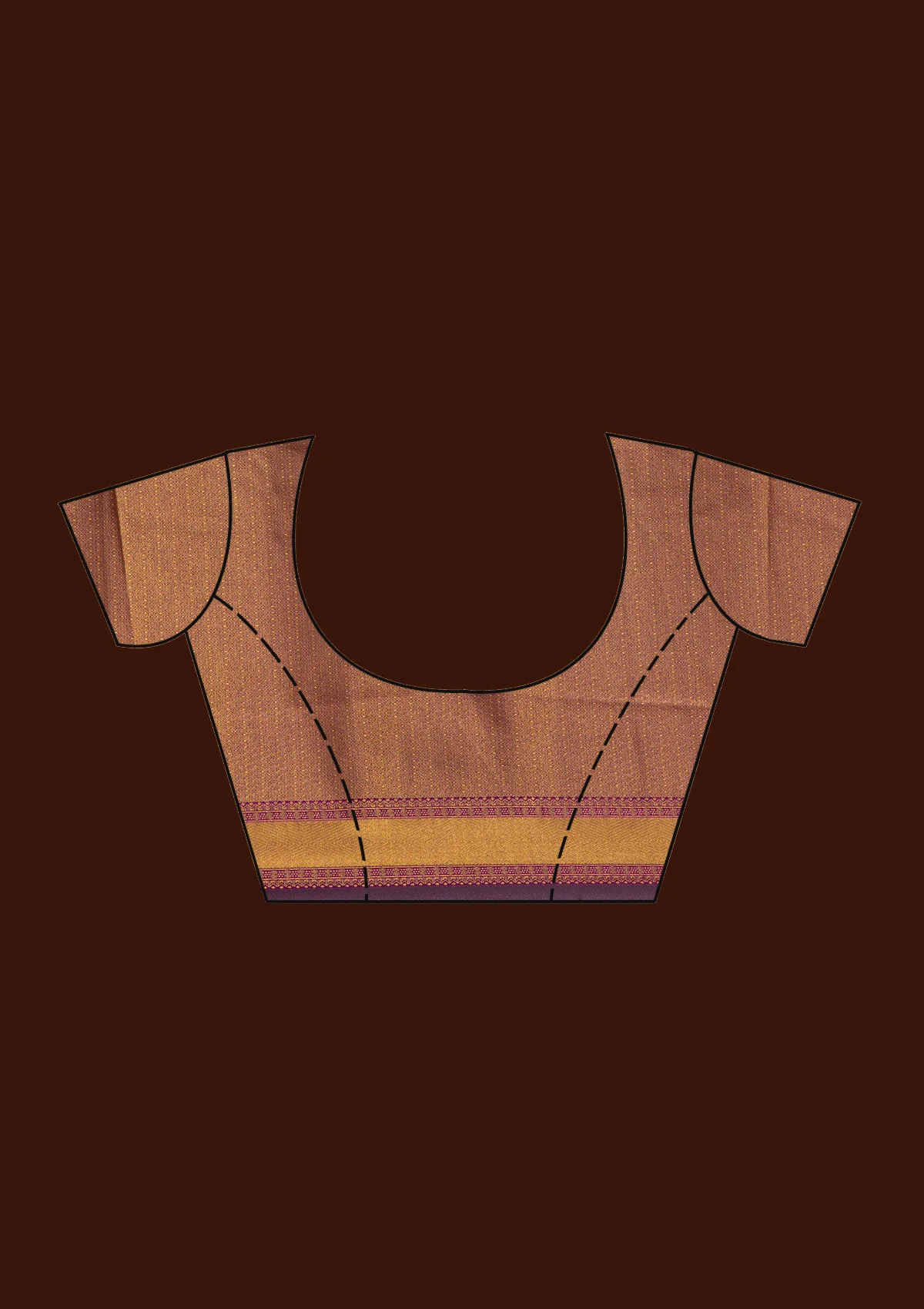 Banarasi Semi-Stitched Lehenga - Image 9