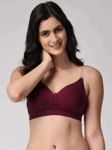 Women's Heavily Padded Convertible-Straps T-Shirt Bra