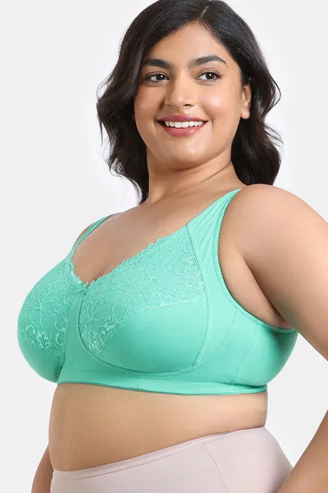 True Curv Single Layered Non Wired 3/4th Coverage Super Support Bra - Image 2