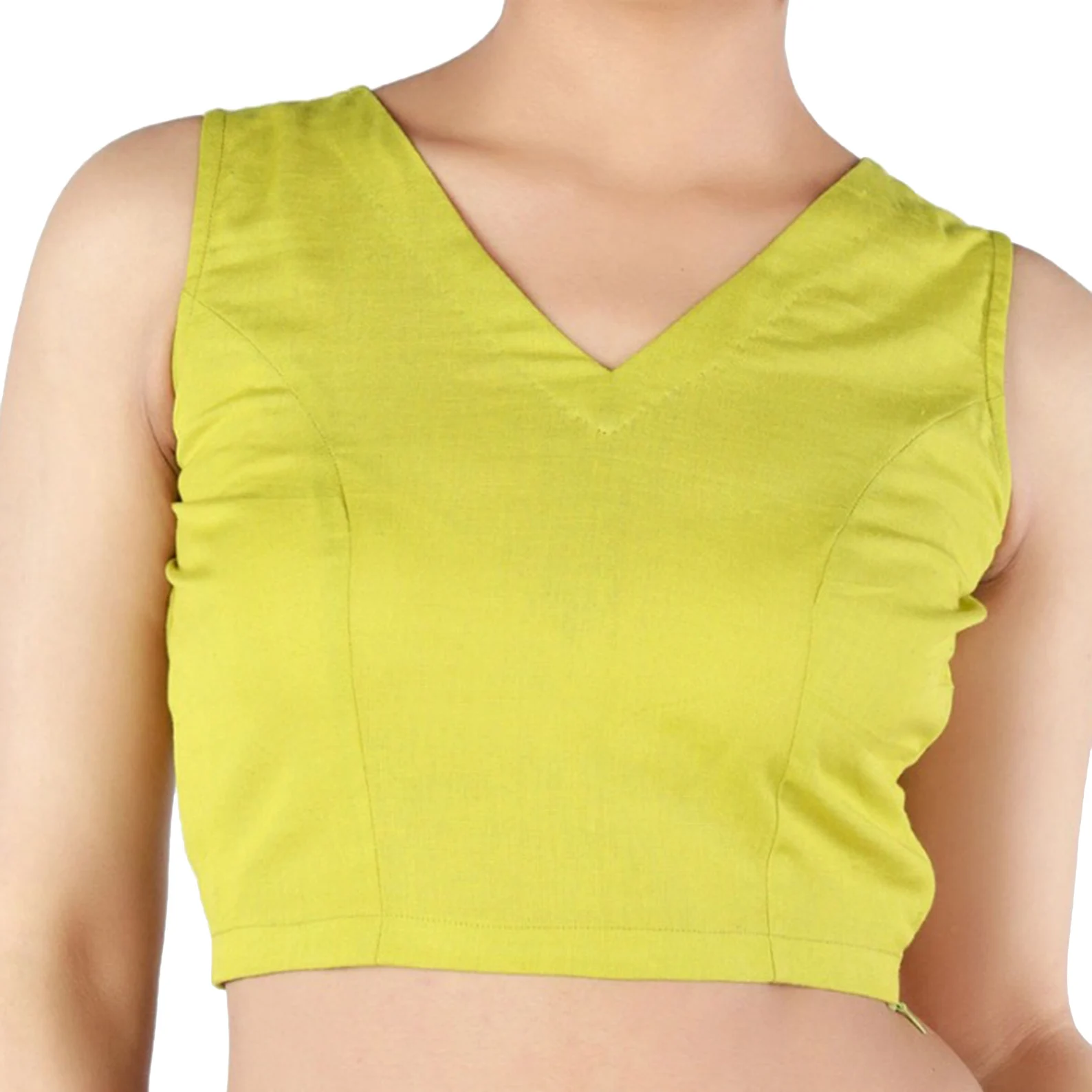 Women's Cotton Blouse, Stitched Sari Top, Lehenga Blouse